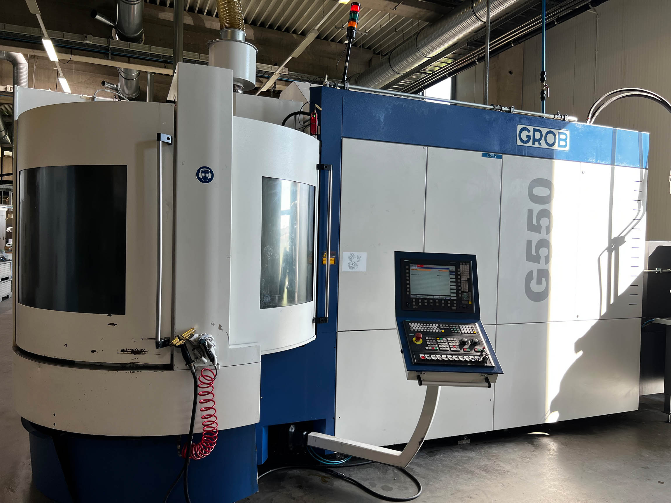 Grob G550 AB 14 K 5-axis universal machining centre BA2357, used