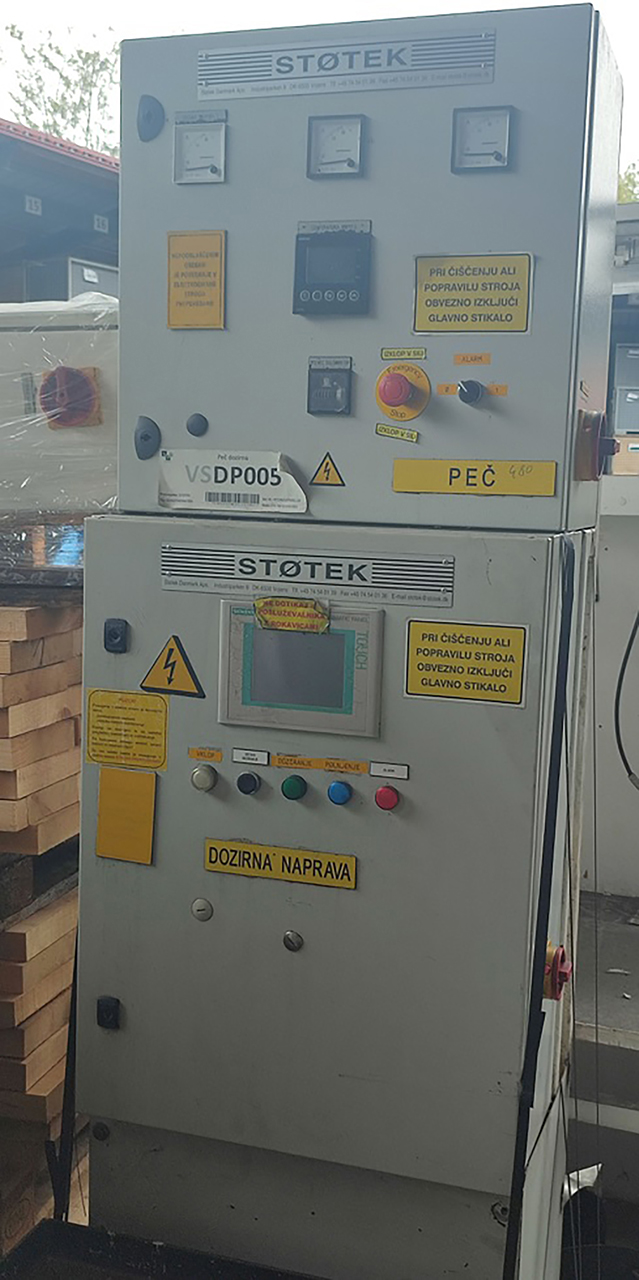 Stotek Dosotherm 650 dosing furnace O1821, used