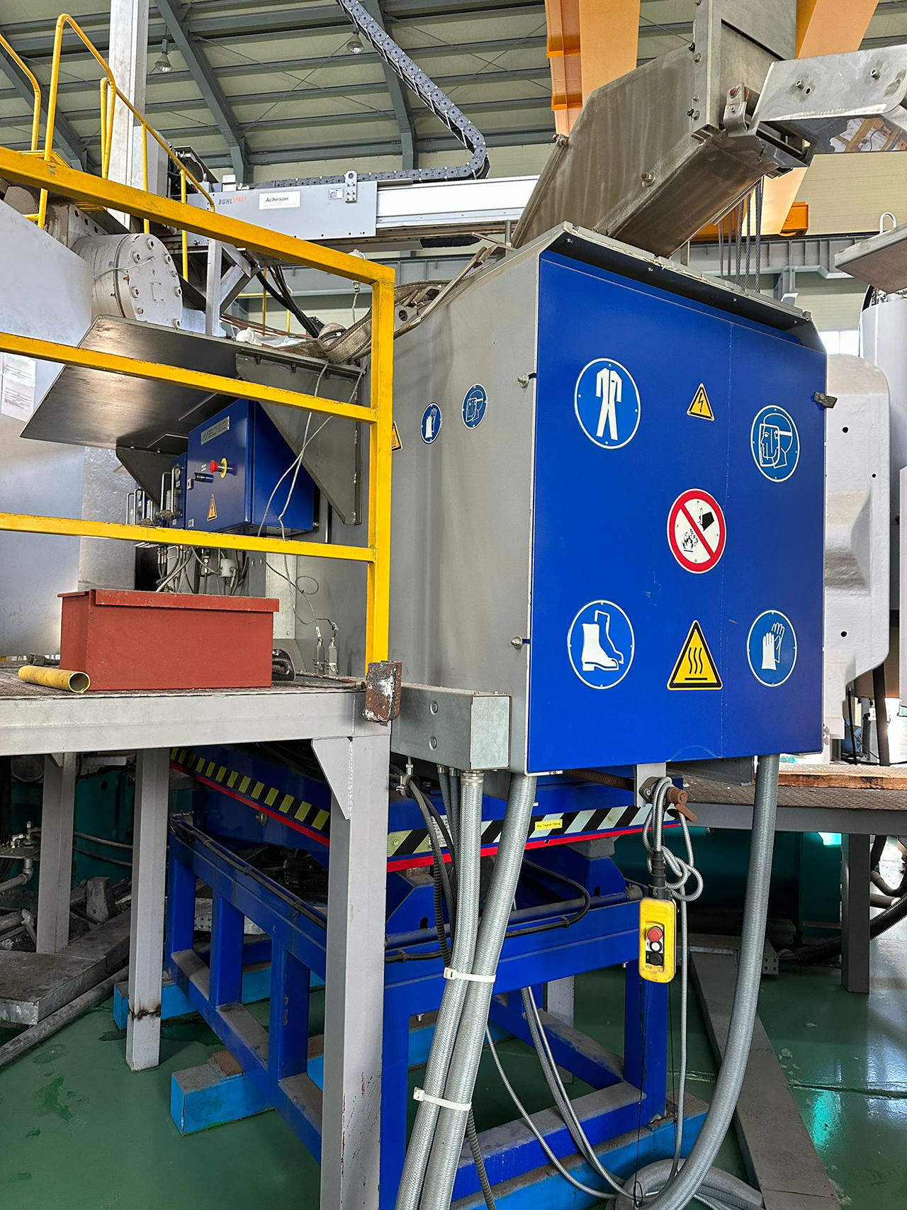 Bühler Evolution B 320 D cold chamber die casting cell KK1641, used Bühler Evolution B 320 D cold chamber die casting cell KK1641, used