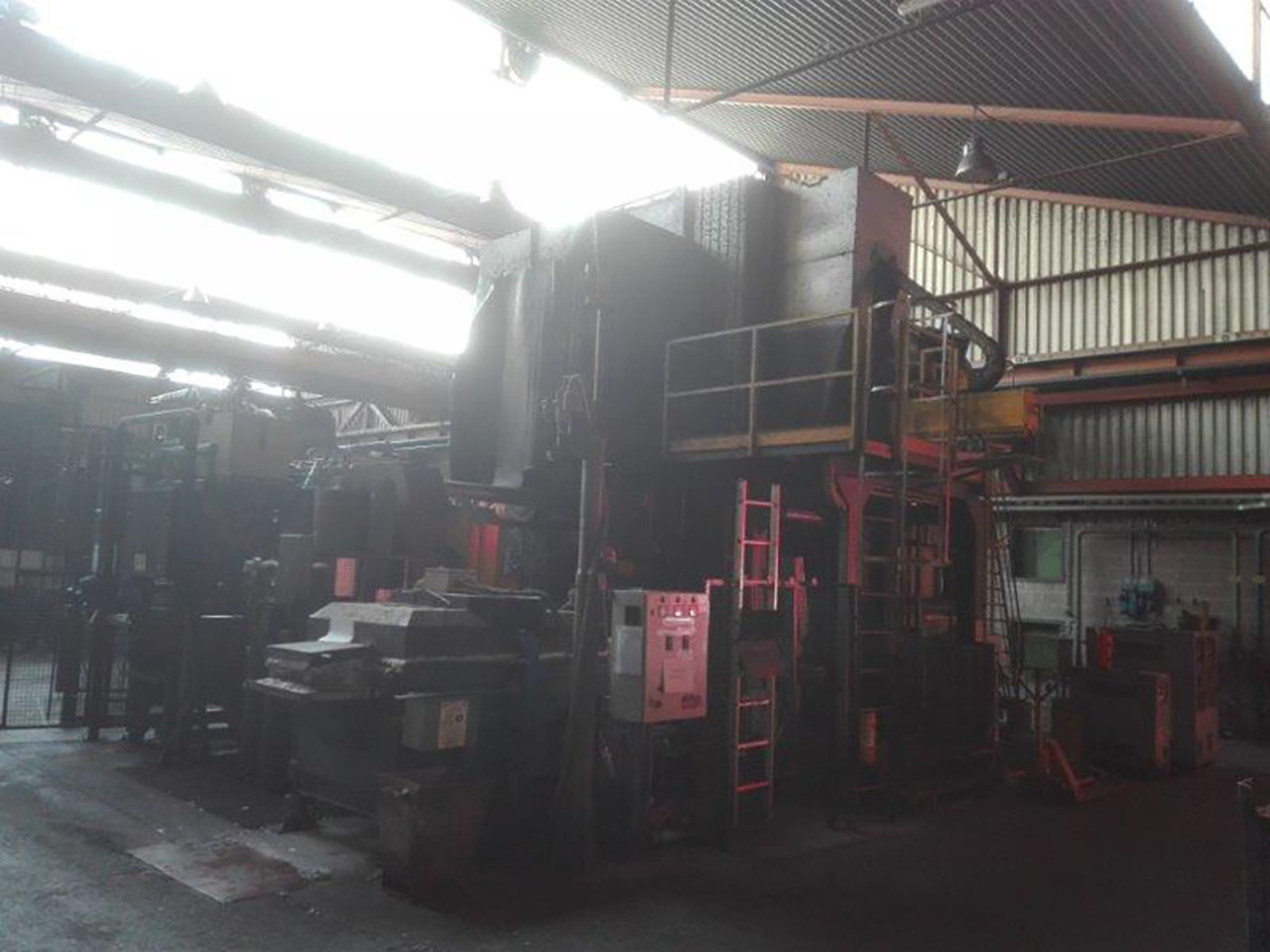 MPG TST 1600 cold chamber die casting machine KK1398, used