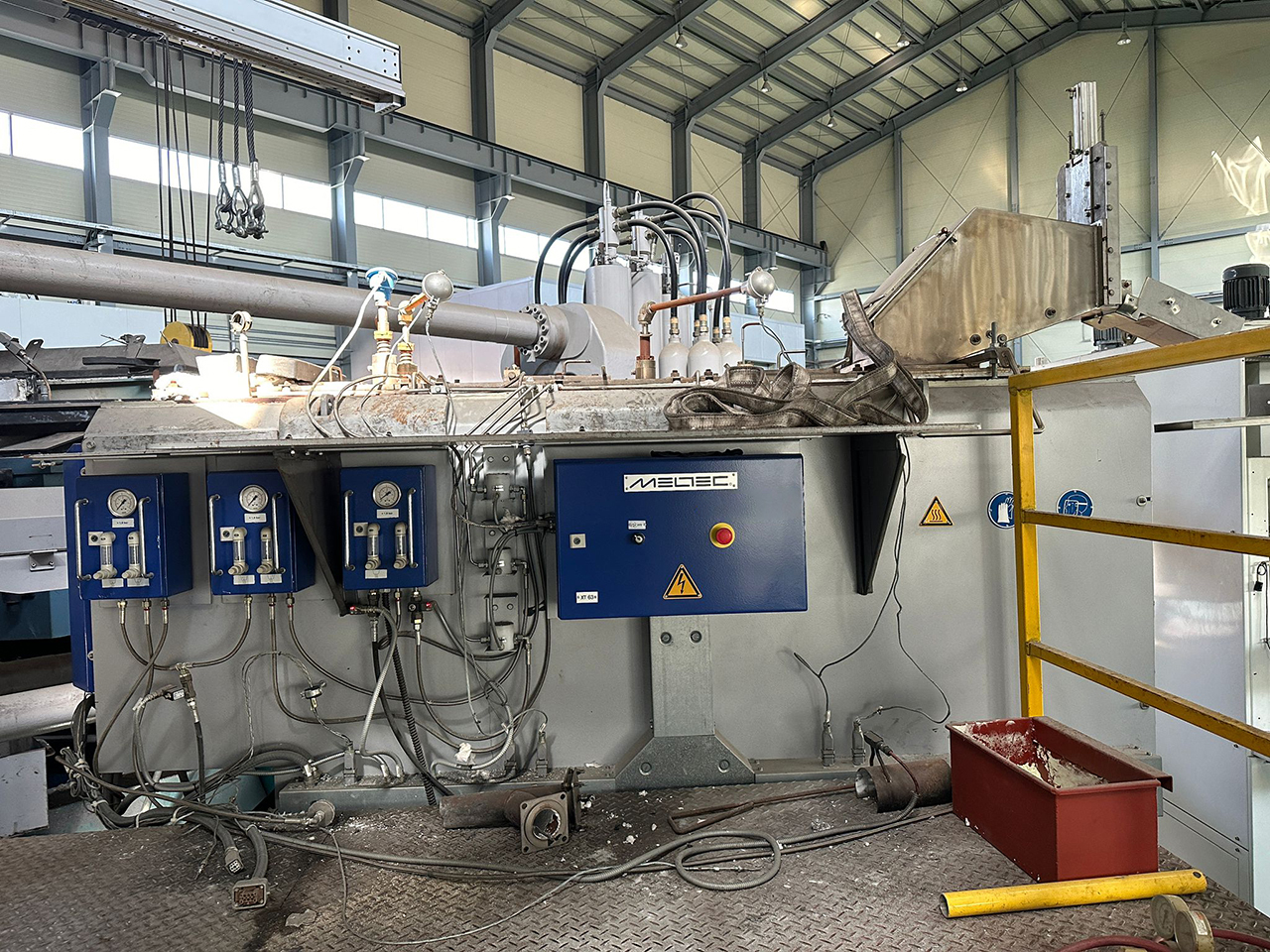 Bühler Evolution B 320 D cold chamber die casting cell KK1641, used Bühler Evolution B 320 D cold chamber die casting cell KK1641, used