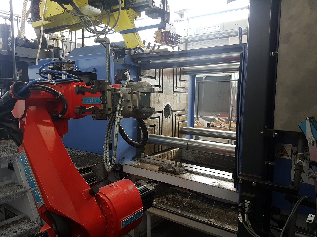 JSW JLM 220-MG Magnesium Thixomolding machine KK1669, used JSW JLM 220-MG Magnesium Thixomolding machine KK1669, used