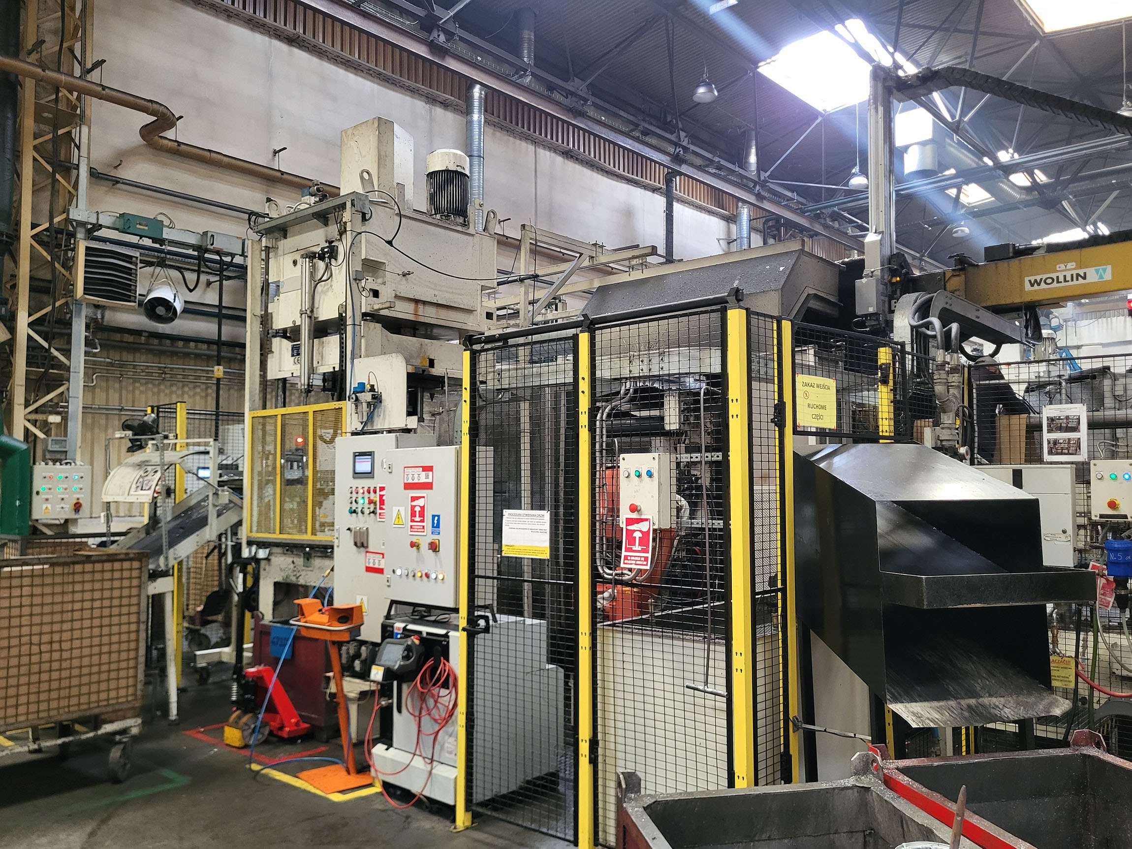 Bühler SC D/84 cold chamber die casting machine KK1693, used