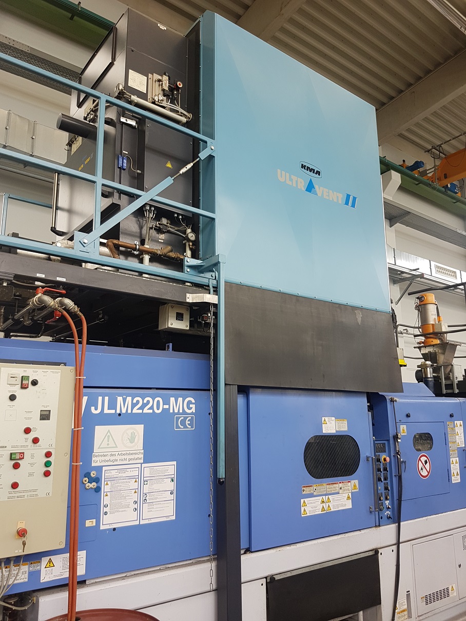 JSW JLM 220-MG Magnesium Thixomolding machine KK1669, used JSW JLM 220-MG Magnesium Thixomolding machine KK1669, used