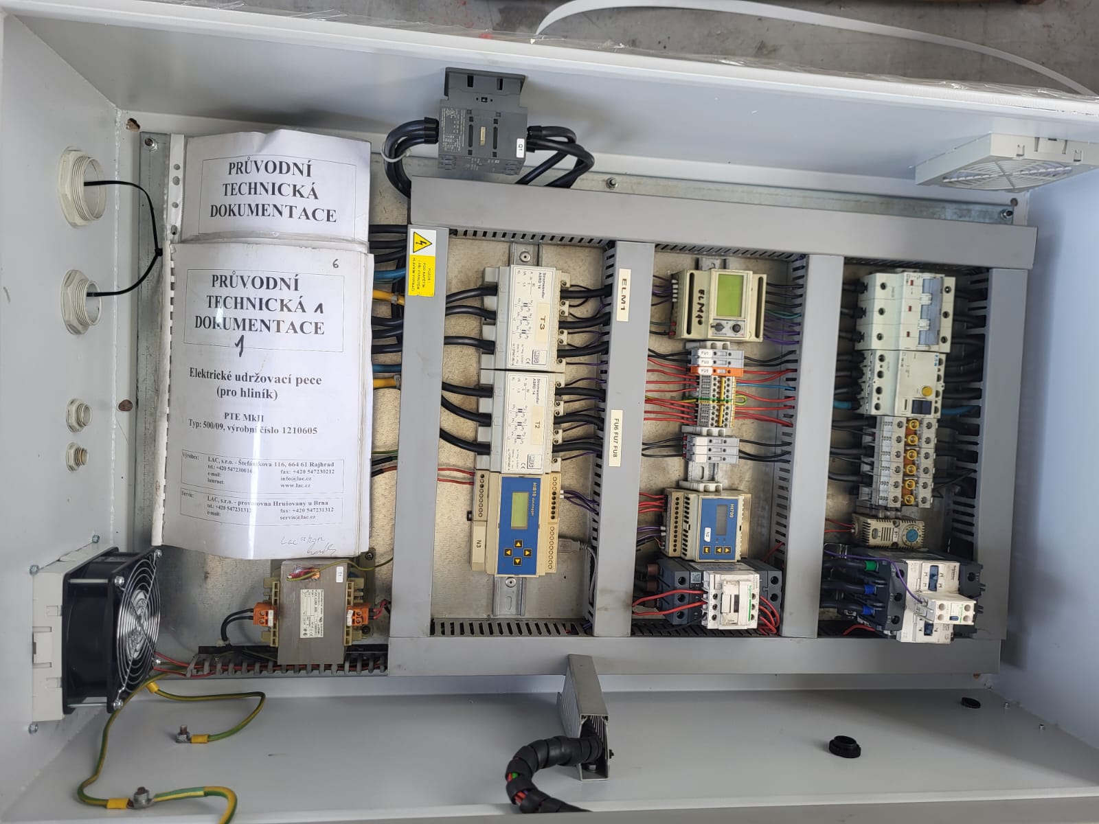 LAC PTE 500/09 holding furnace O1837, used LAC PTE 500/09 holding furnace O1837, used