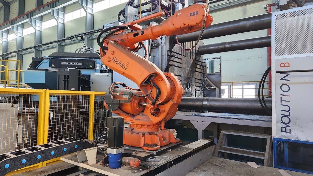 Bühler Evolution B 320 D cold chamber die casting cell KK1641, used Bühler Evolution B 320 D cold chamber die casting cell KK1641, used