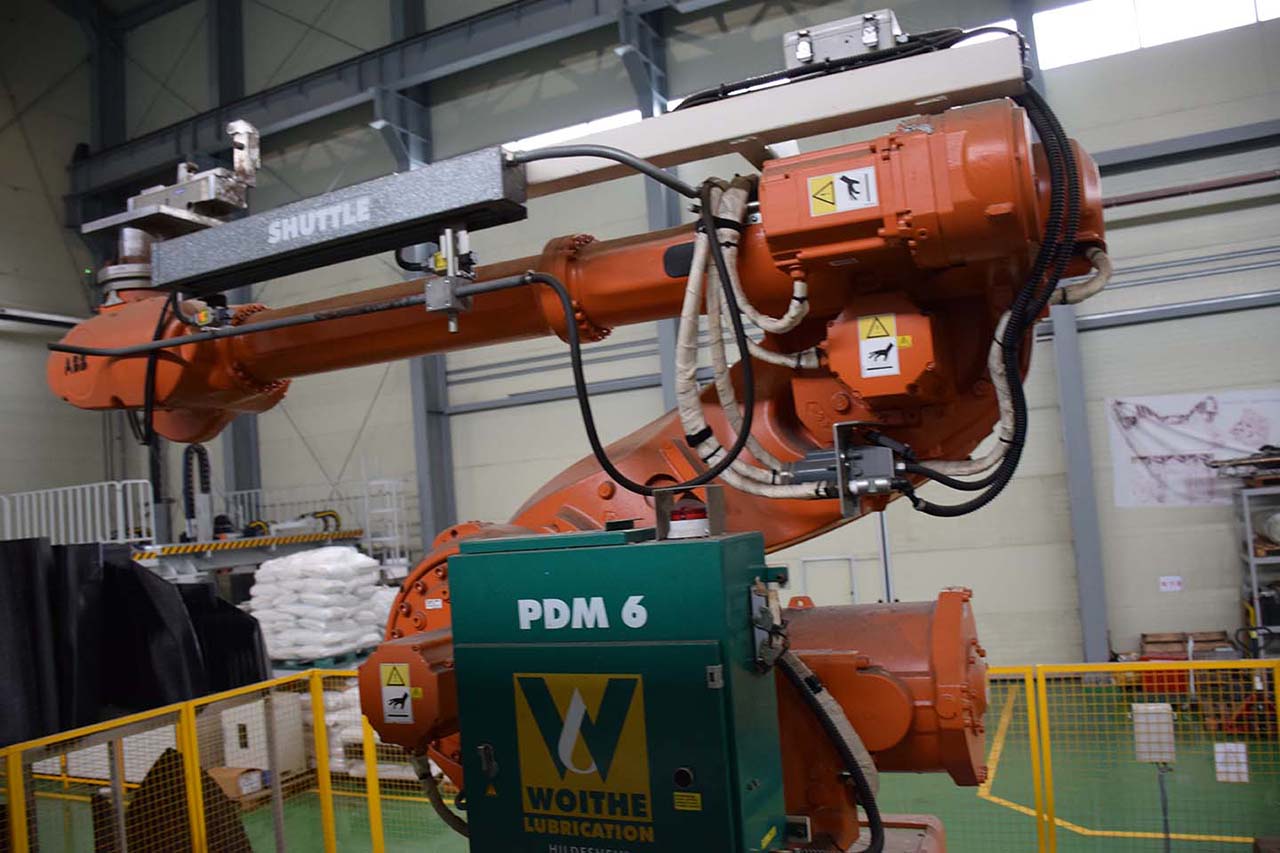 ABB IRB 7600 FOUNDRY PLUS robot HR1839, used