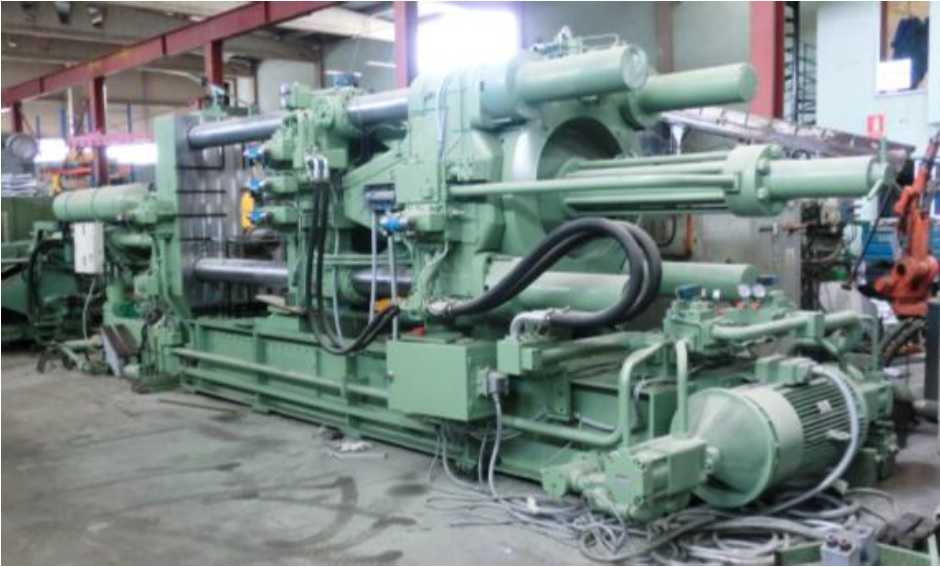 Buehler H 1000 P cold chamber die casting machine, used KK1330