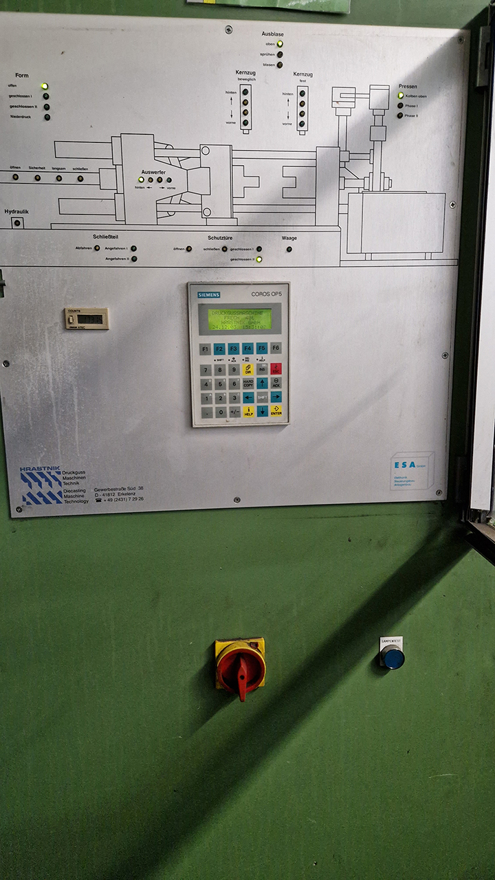 Frech DAW 40 hot chamber die casting machine WK1461, used Frech DAW 40 hot chamber die casting machine WK1461, used