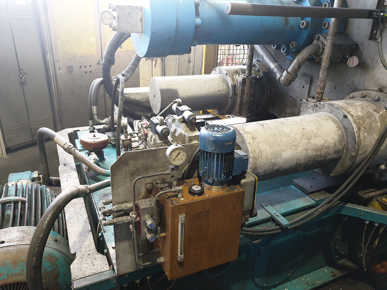 Triulzi CASTMATIC 1100 cold chamber die casting machine KK1563, used ...