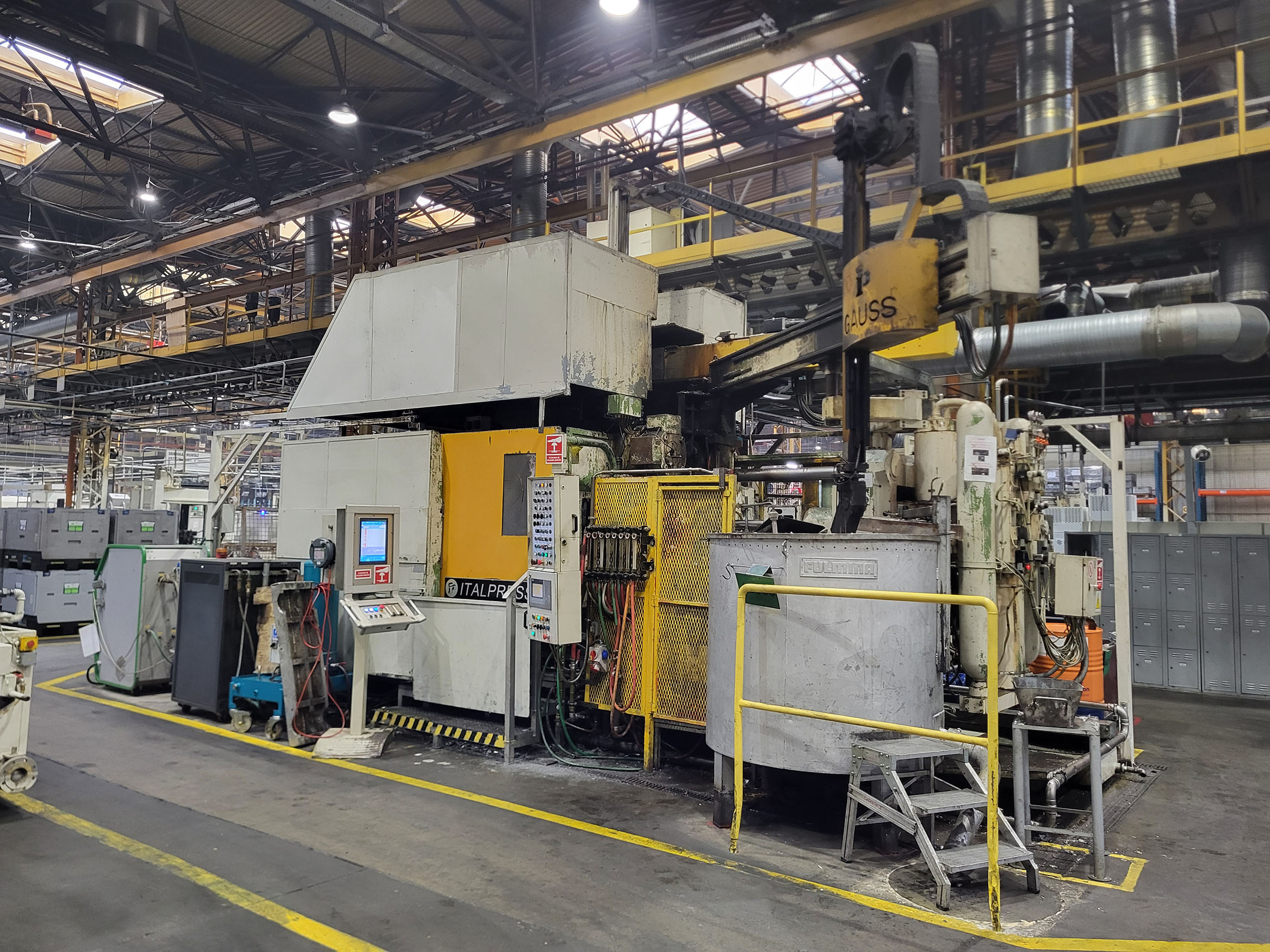Italpresse IP 750 SC cold chamber die casting machine KK1690, used