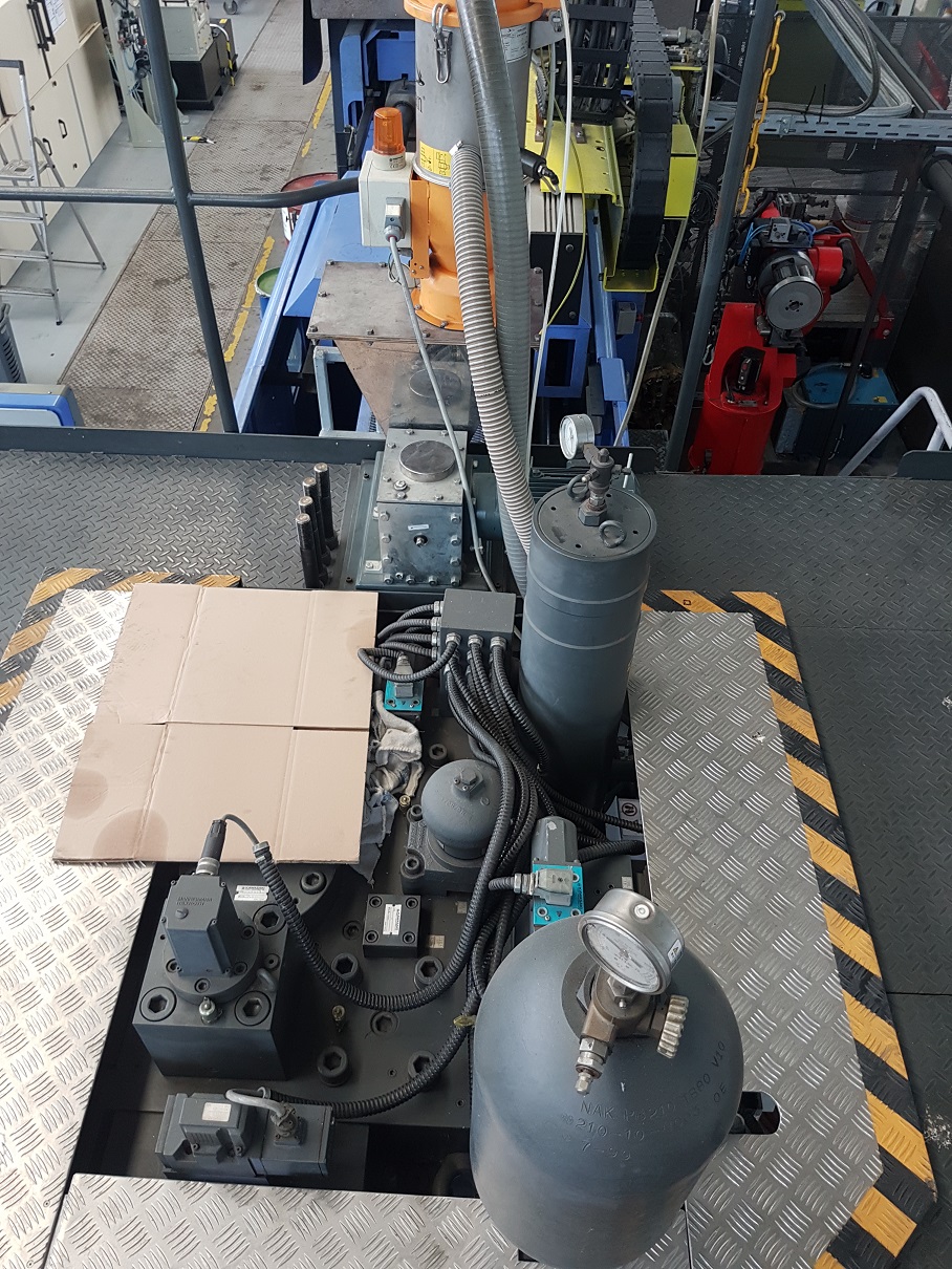 JSW JLM 220-MG Magnesium Thixomolding machine KK1669, used JSW JLM 220-MG Magnesium Thixomolding machine KK1669, used
