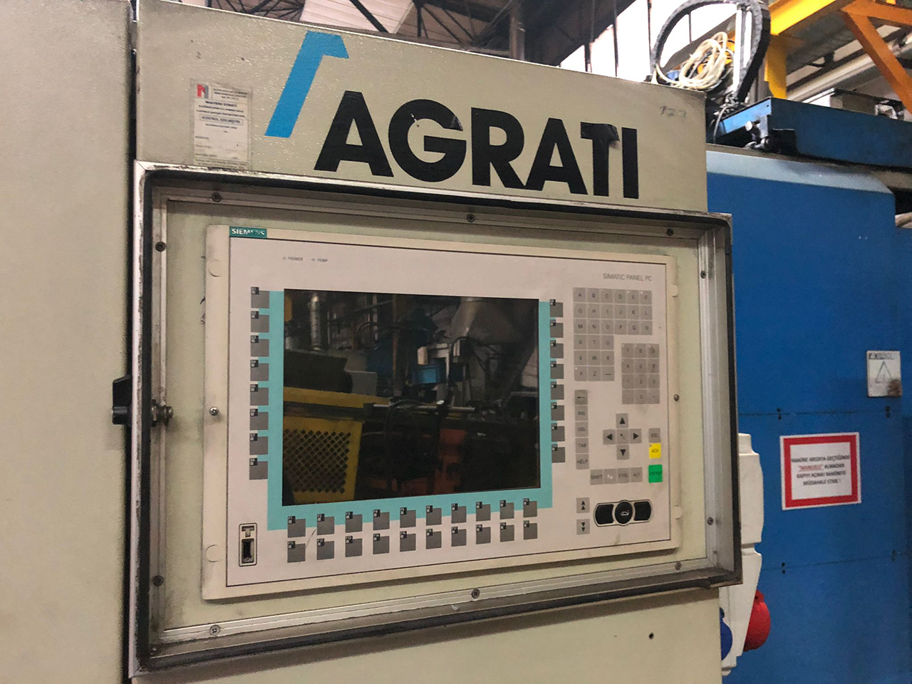 Agrati CZ 70 hot chamber die casting machine WK1462, used