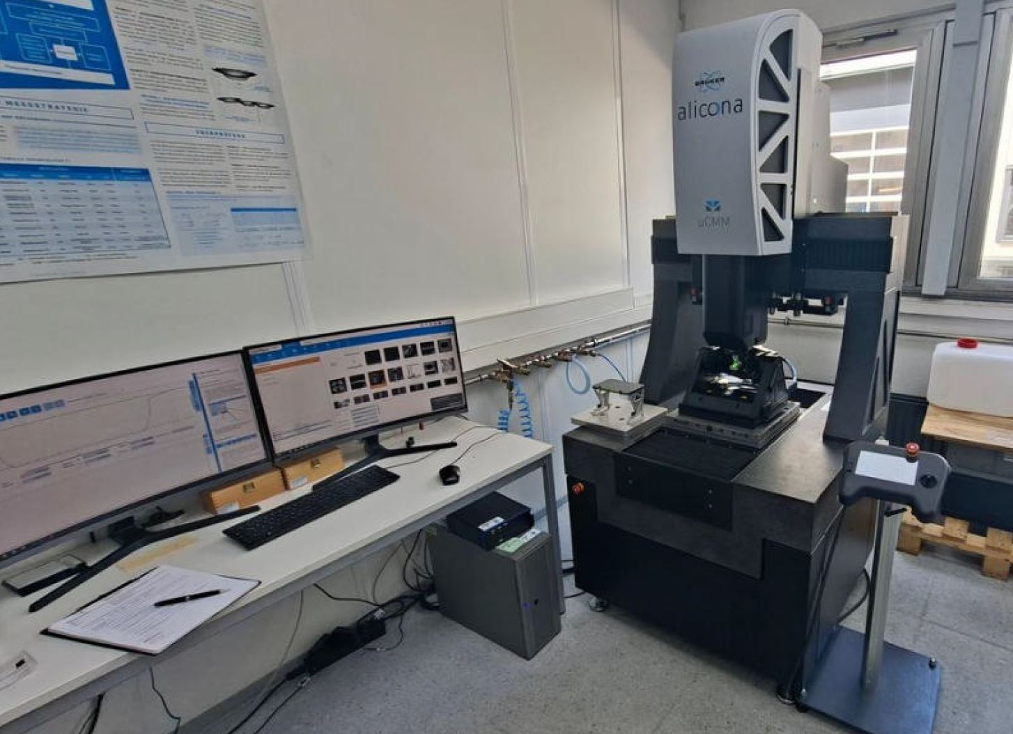 Bruker Alicona μCMM – Optical 3D micro-coordinate measuring machine ZU2304, used