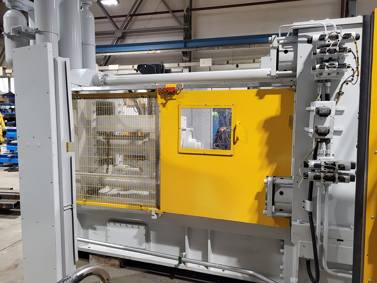 CDCM 800 SQ cold chamber die casting machine KK1638, used CDCM 800 SQ cold chamber die casting machine KK1638, used
