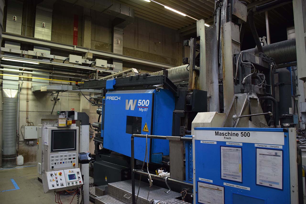 Frech W500 hot chamber die casting machine WK1475, used