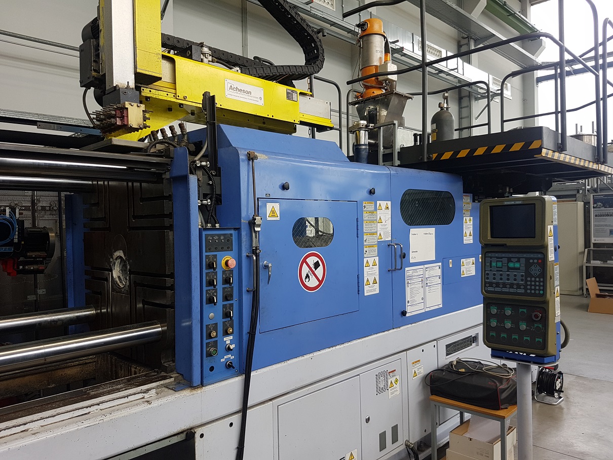 JSW JLM 220-MG Magnesium Thixomolding machine KK1669, used JSW JLM 220-MG Magnesium Thixomolding machine KK1669, used