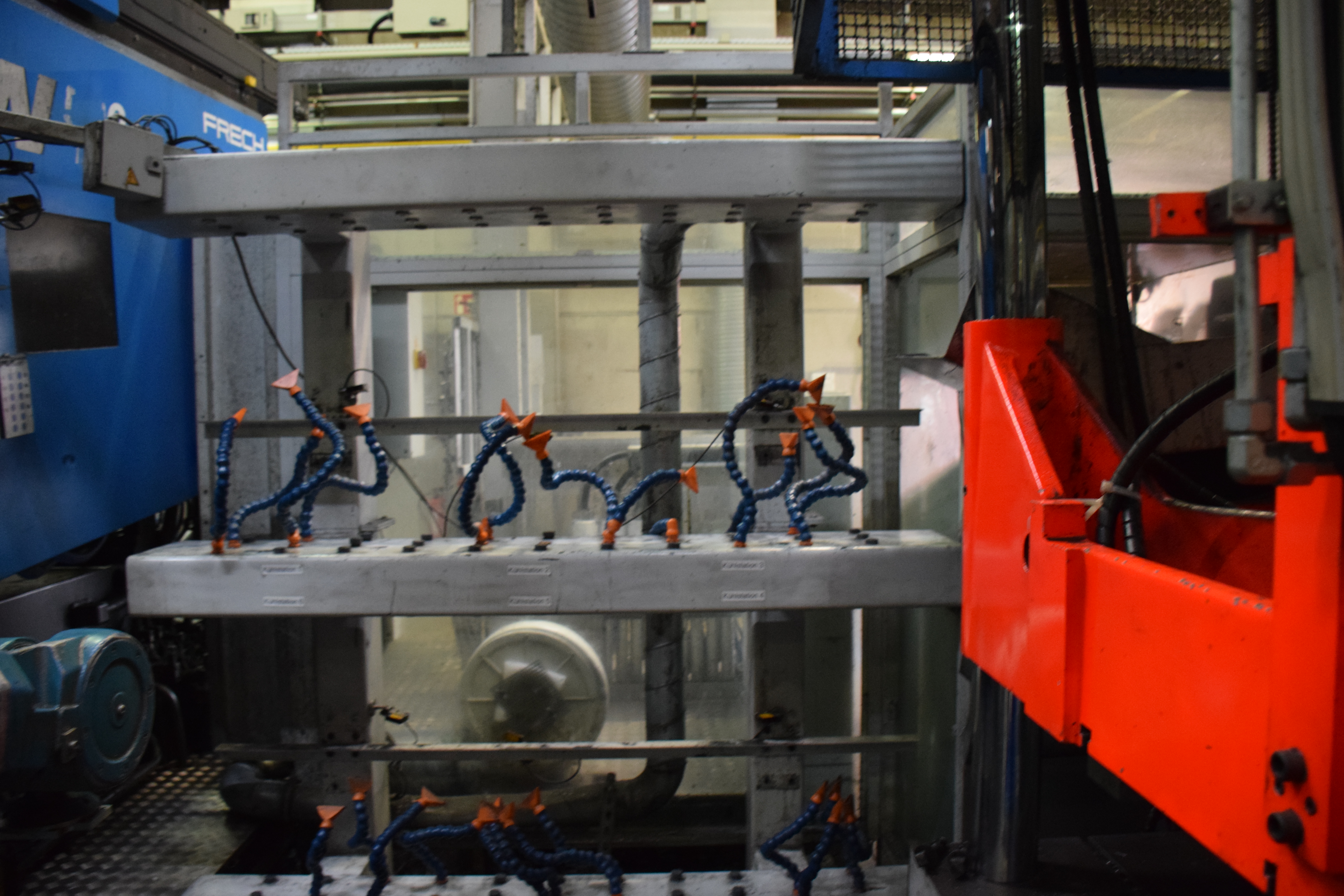 Frech W500 hot chamber die casting machine WK1475, used