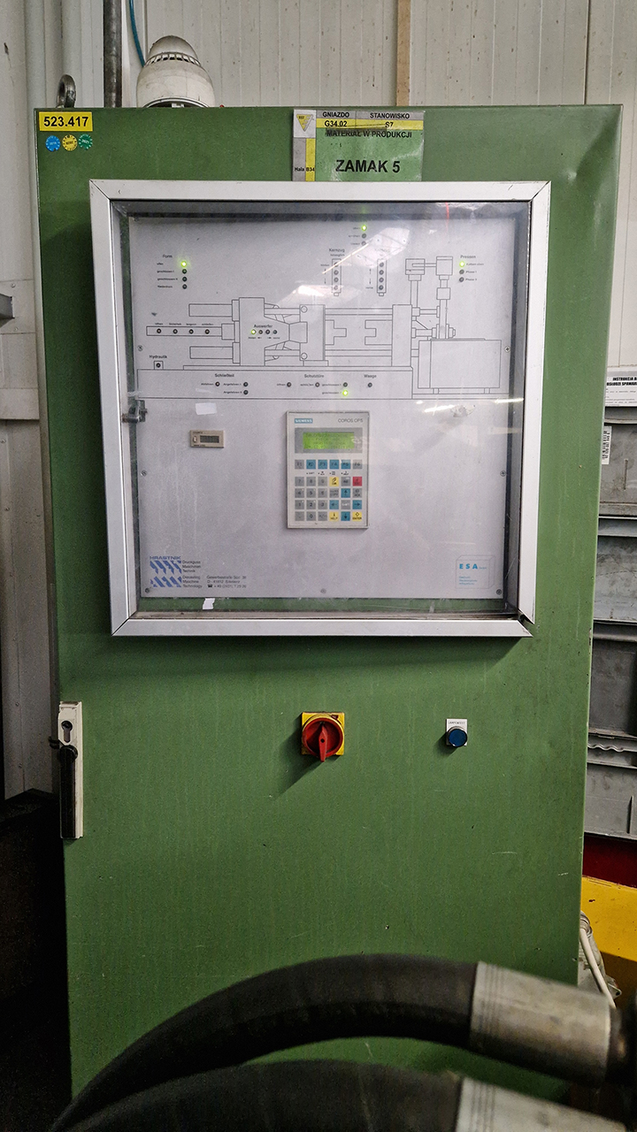Frech DAW 40 hot chamber die casting machine WK1461, used Frech DAW 40 hot chamber die casting machine WK1461, used