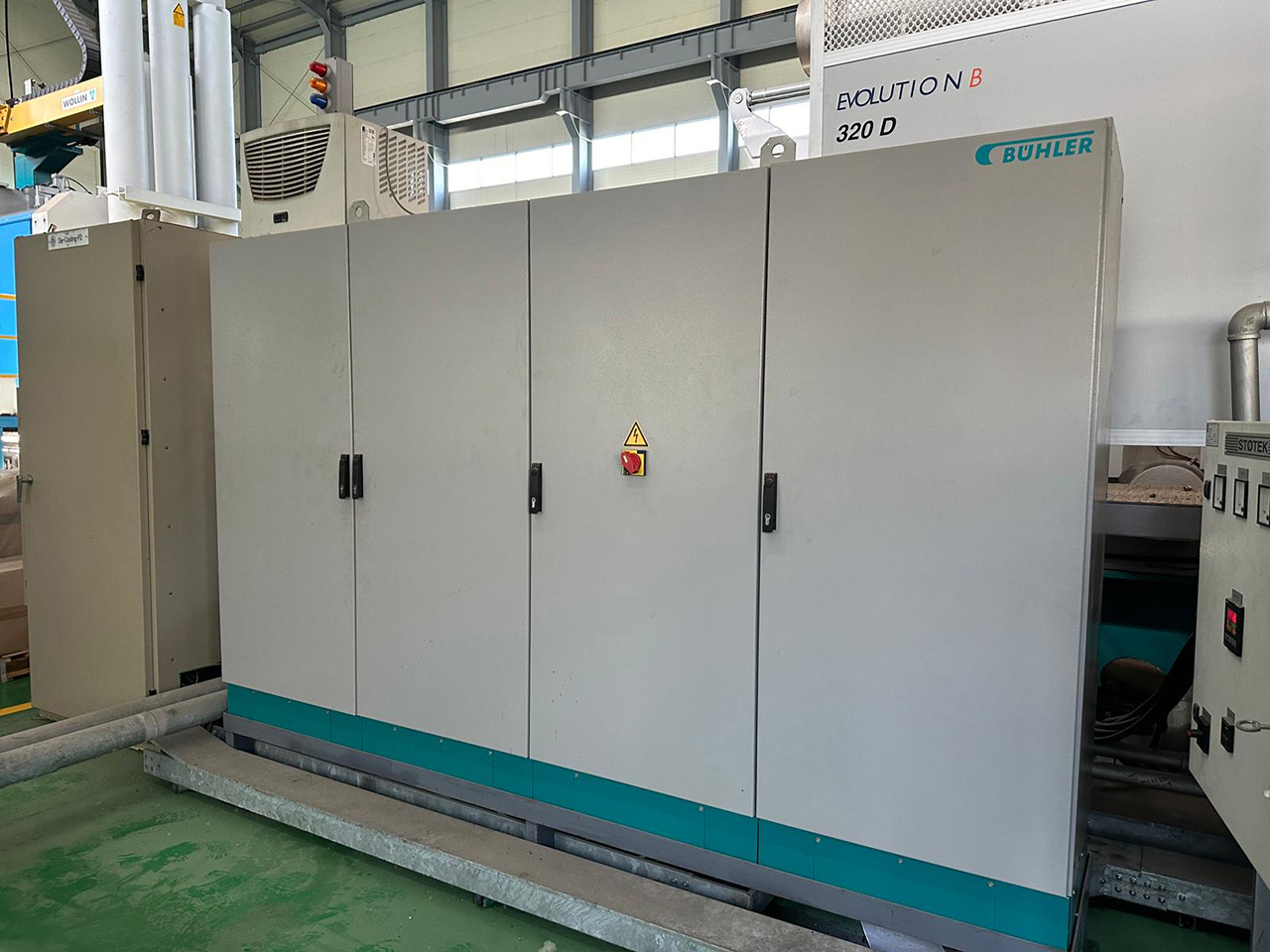 Bühler Evolution B 320 D cold chamber die casting cell KK1641, used Bühler Evolution B 320 D cold chamber die casting cell KK1641, used