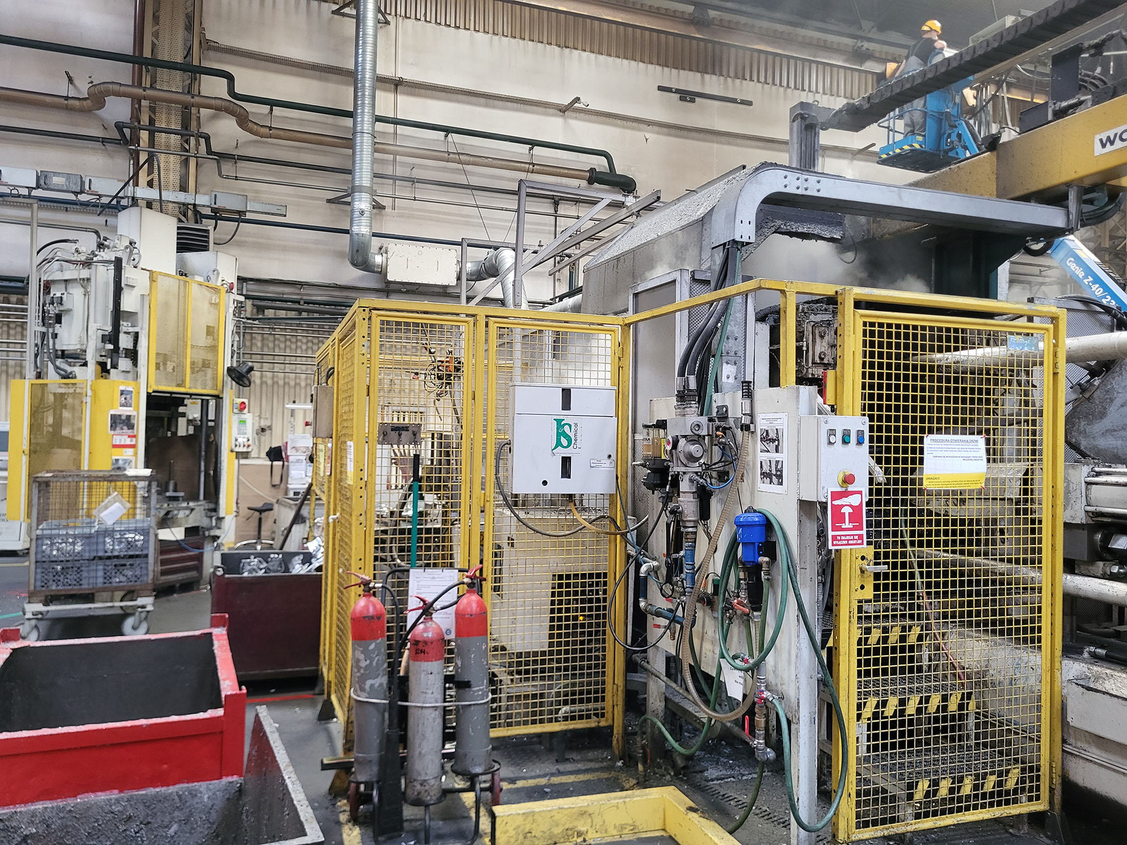 Bühler SC D/84 cold chamber die casting machine KK1691, used