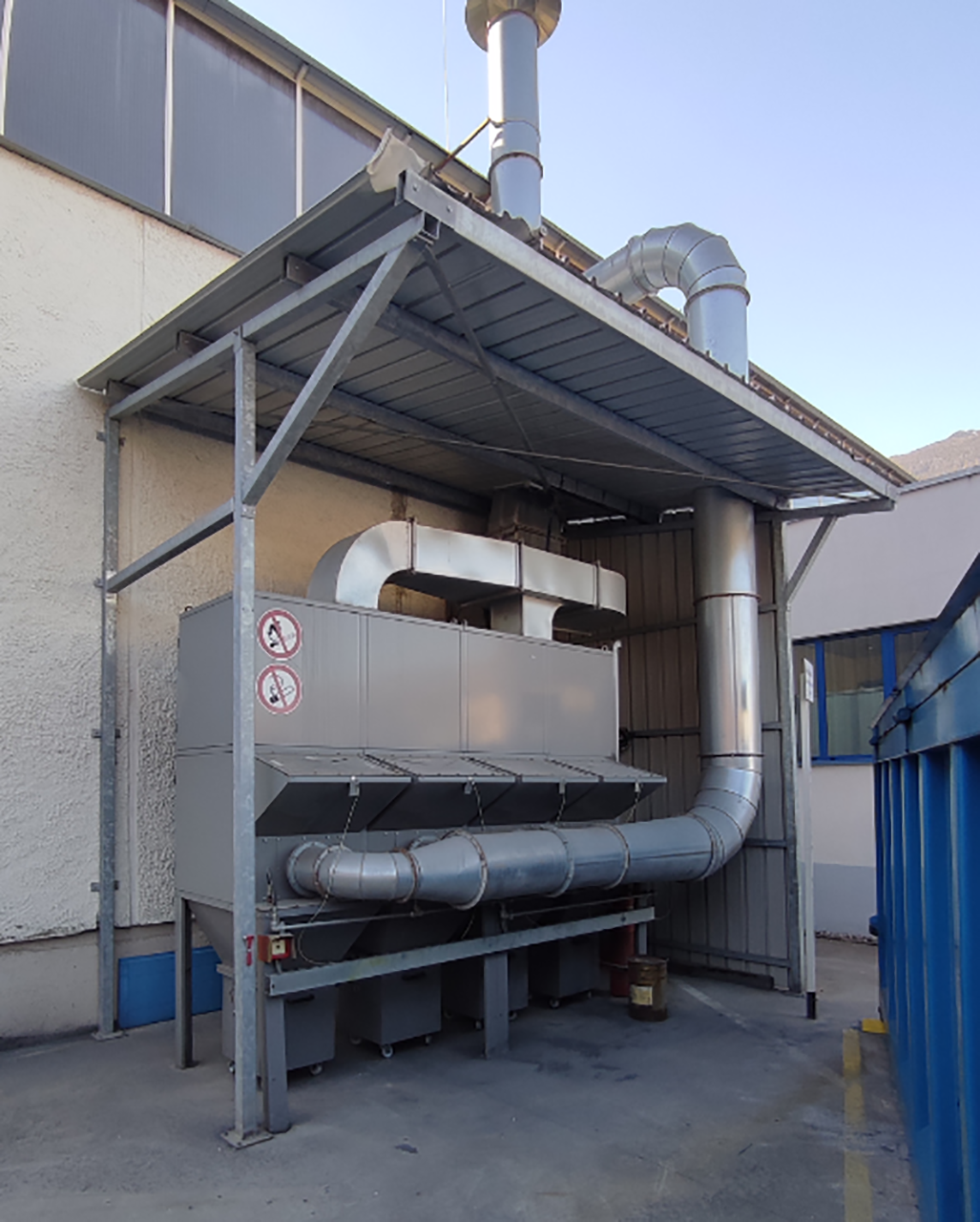 Interflex 1000-8TP1EUB-SM shot blasting machine SA2130, used Interflex 1000-8TP1EUB-SM shot blasting machine SA2130, used