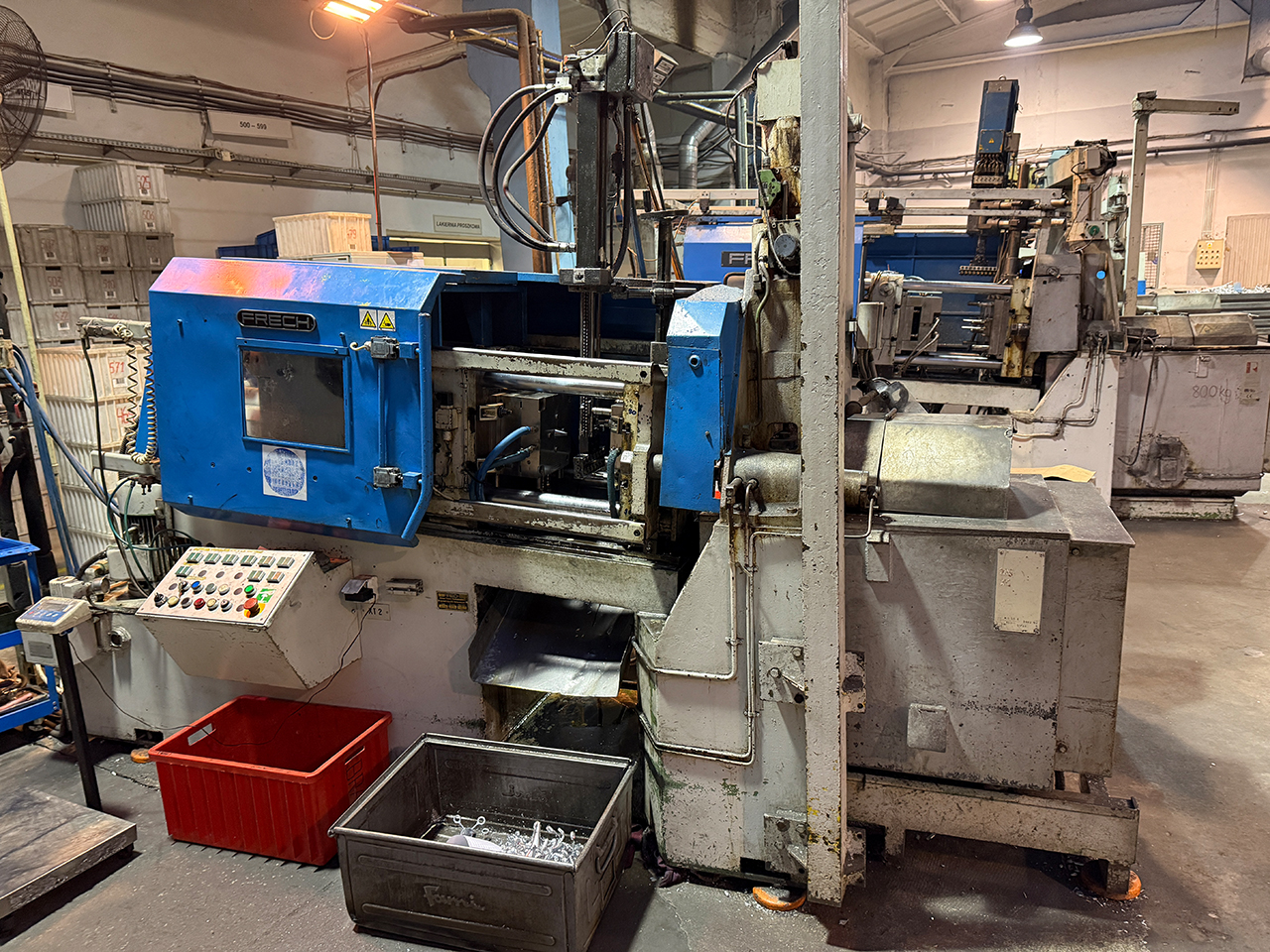 Frech DAW 50 hot chamber die casting machine WK1473, used