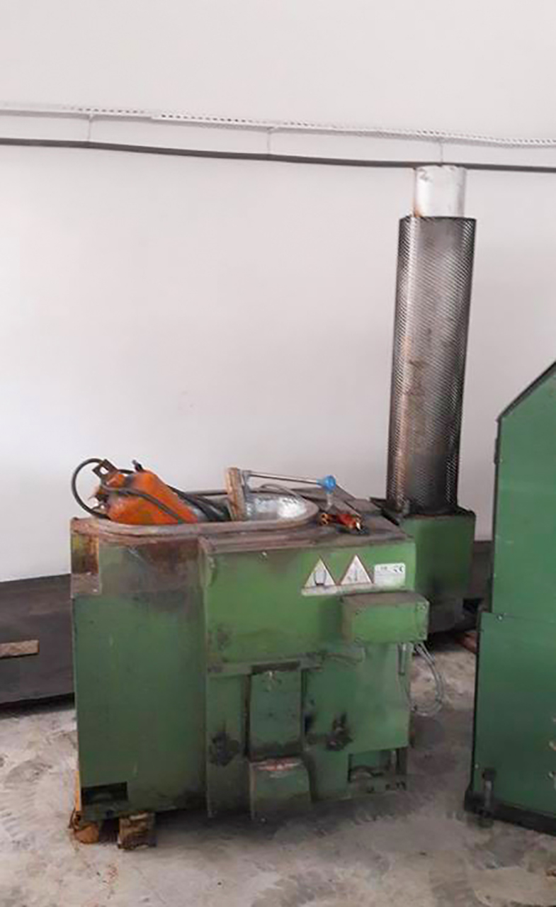 Italpresse AZ 90 hot chamber die casting machine WK1395, used