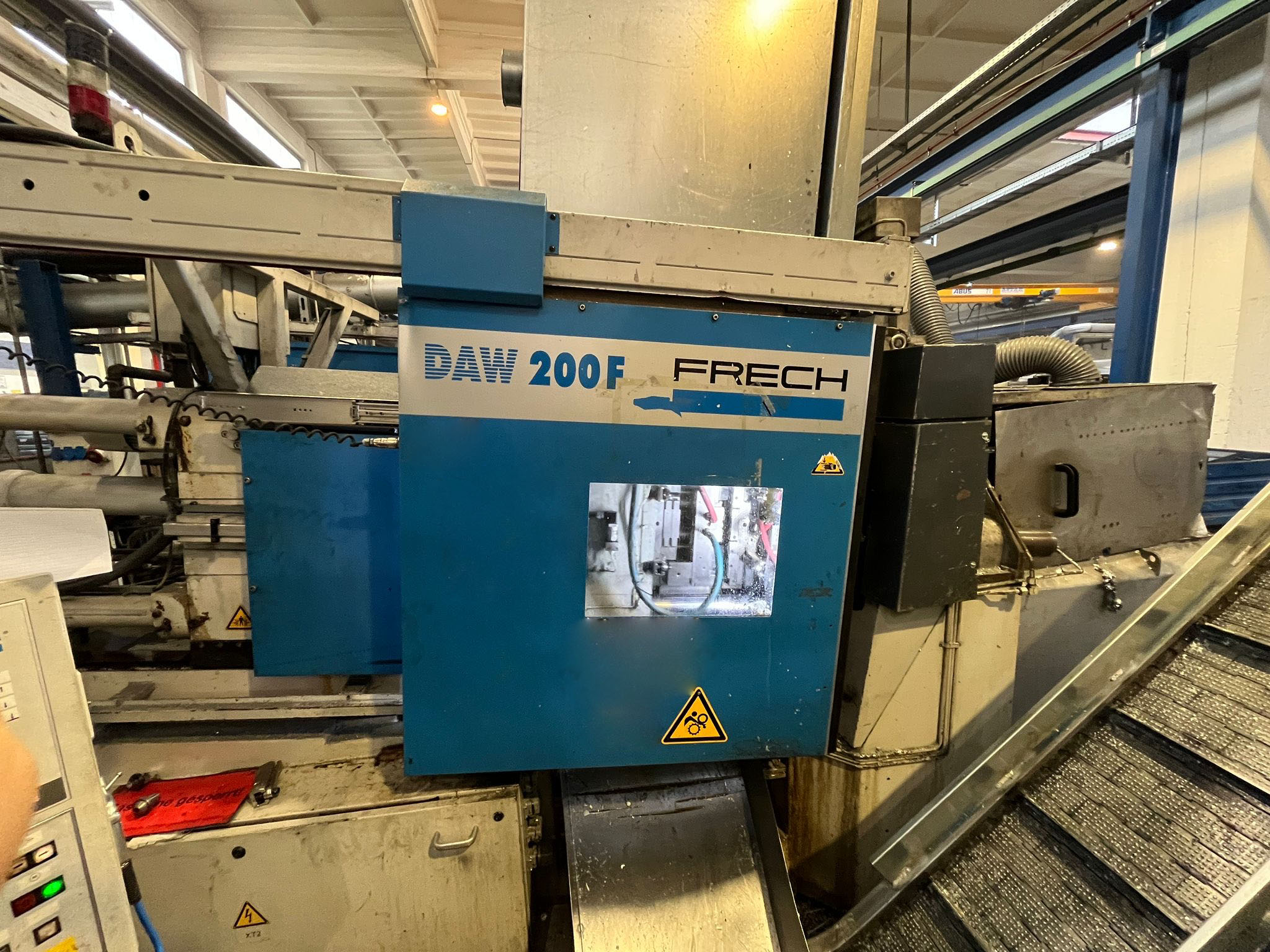Frech DAW 200 F hot chamber die casting machine WK1476, used
