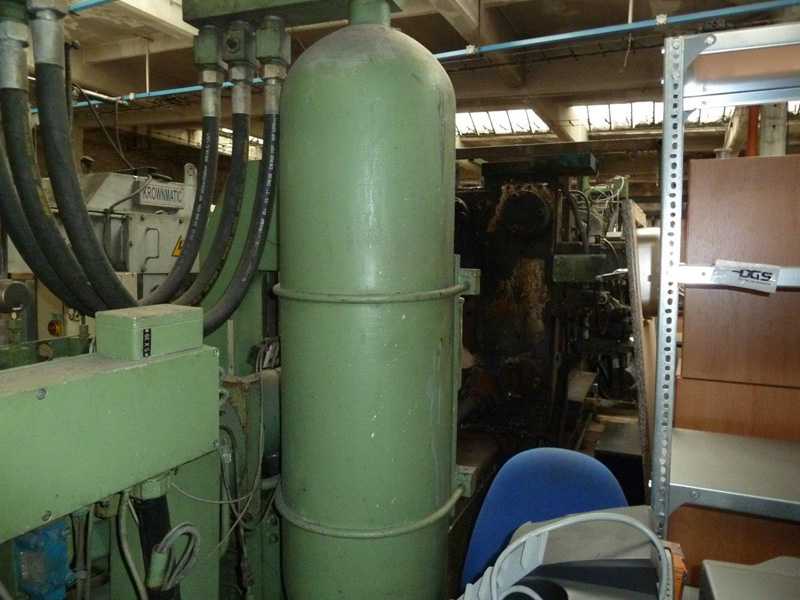 Buhler H 400 B cold chamber die casting machine, used KK1311
