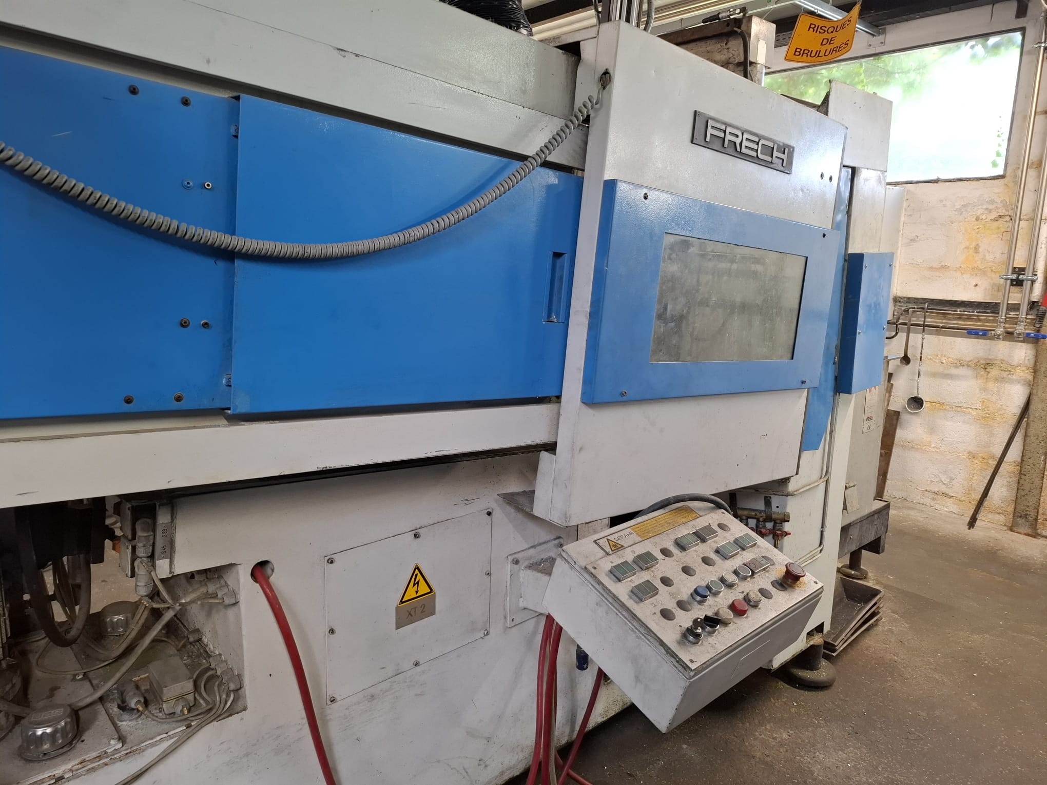 Frech DAW 50 hot chamber die casting machine WK1483, used