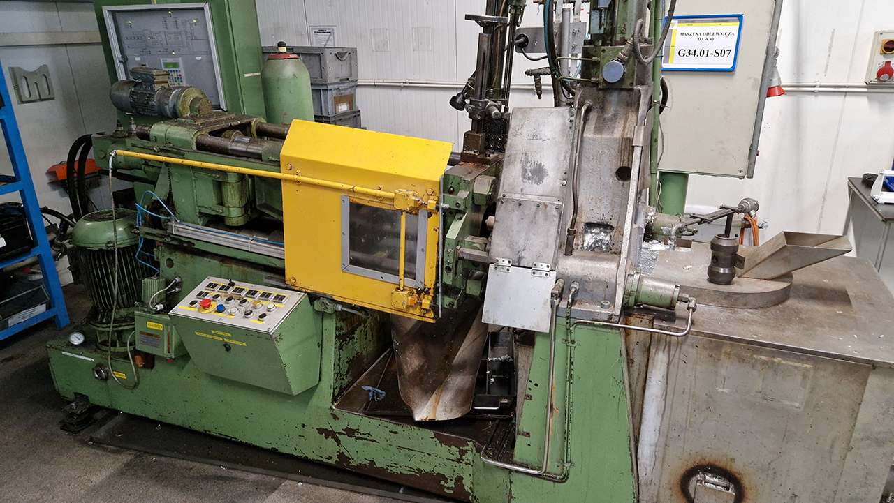 Frech DAW 40 hot chamber die casting machine WK1461, used Frech DAW 40 hot chamber die casting machine WK1461, used