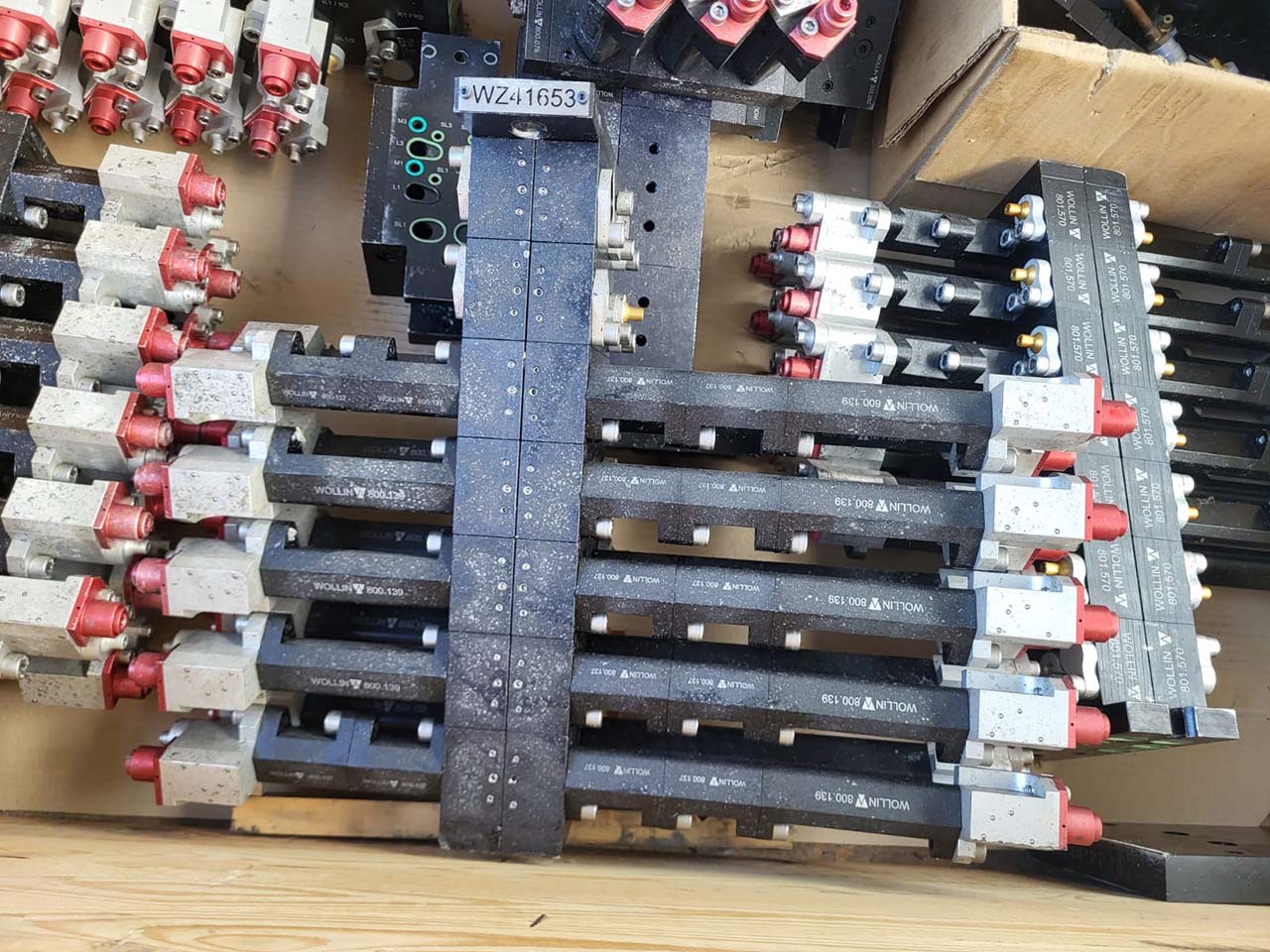 Wollin mirco die spraying tools ZU2262, used Wollin mirco die spraying tools ZU2262, used