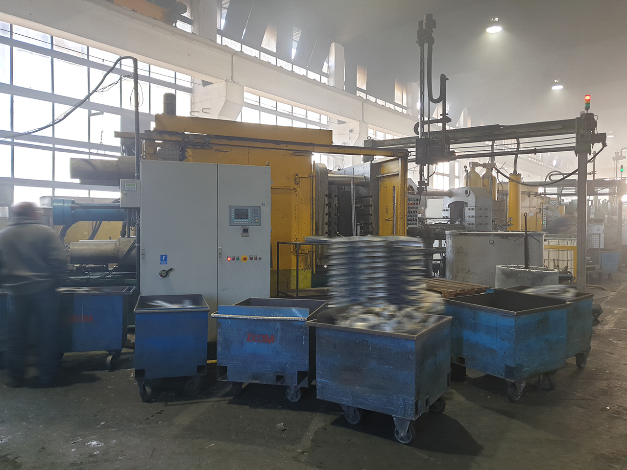 Triulzi CASTMATIC 1100 cold chamber die casting machine KK1563, used ...