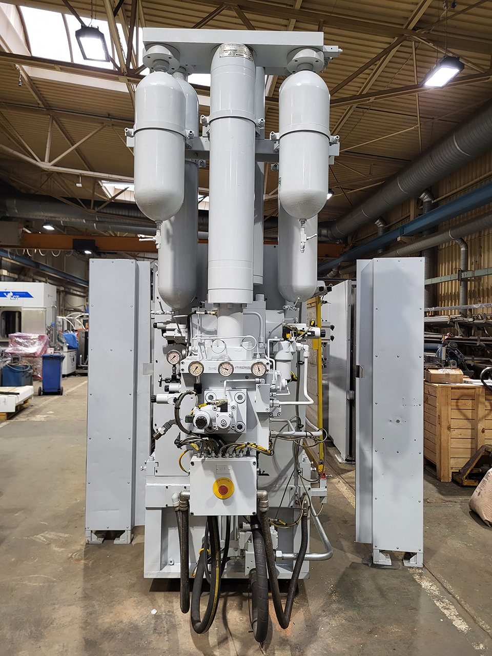 CDCM 800 SQ cold chamber die casting machine KK1638, used CDCM 800 SQ cold chamber die casting machine KK1638, used