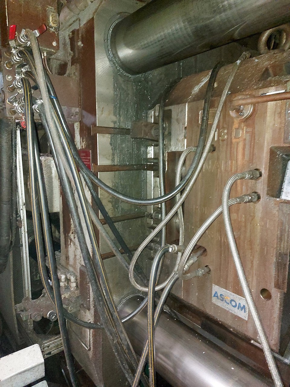 Bühler Evolution B 140 D cold chamber die casting machine KK1580, used ...