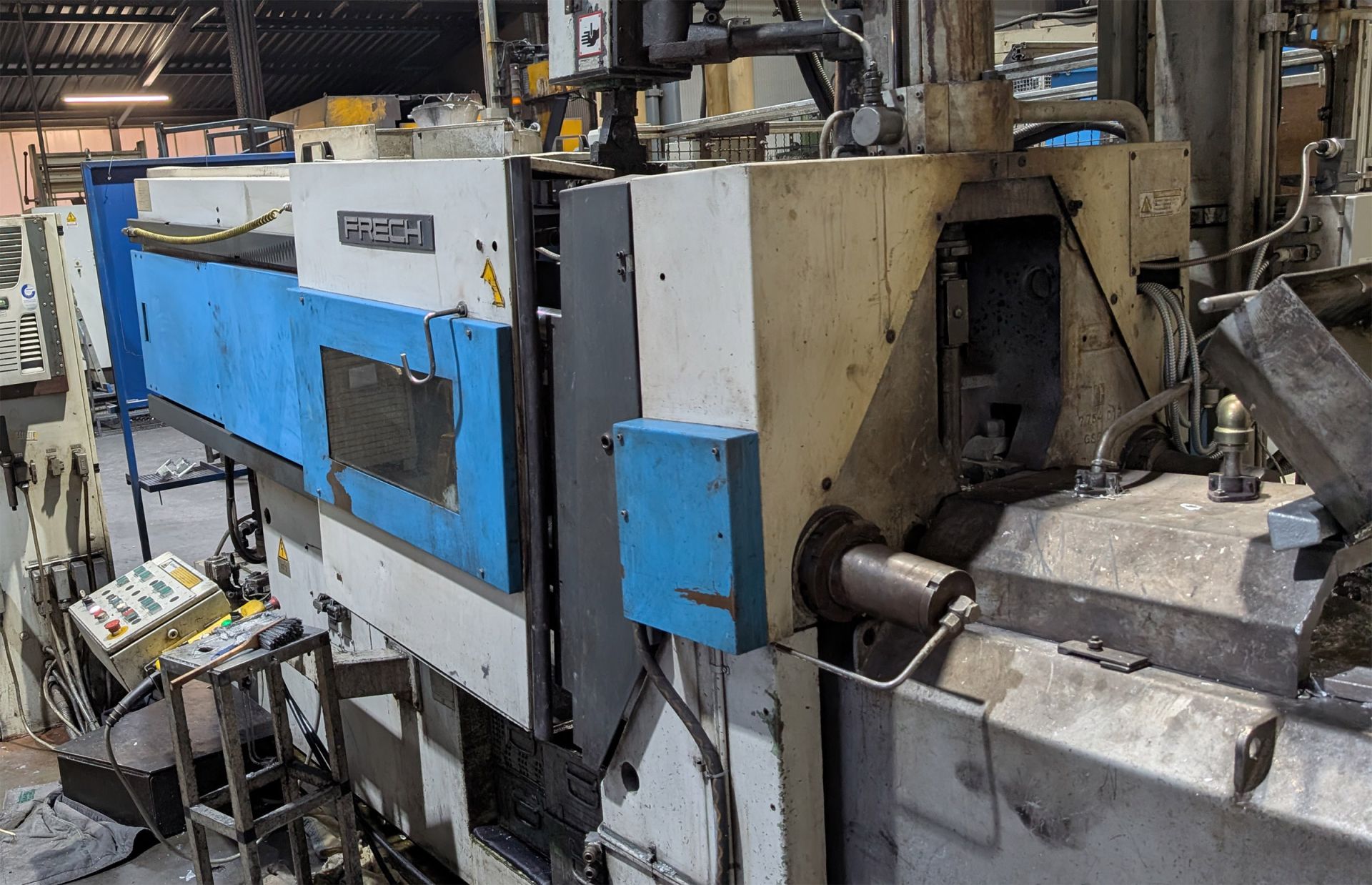 Sale of used Frech DAW 125 S DV die casting machine